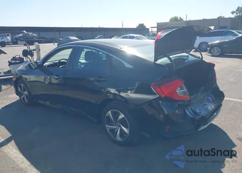 2020 Honda Civic Lx from USA, damaged, VIN 2HGFC2F67LH574850